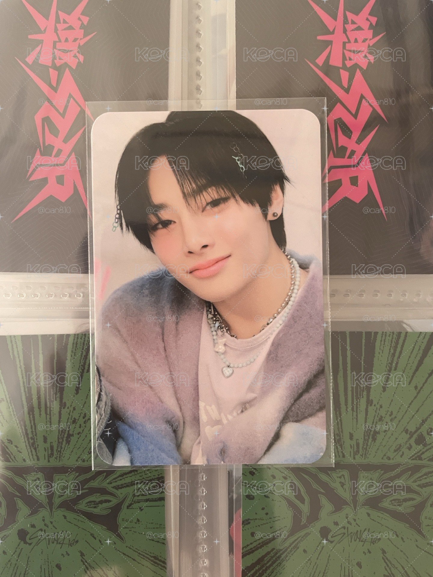 梁精寅 𝖨.𝖭 양정인 周邊卡 膠帶𝖡版