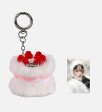 生日蛋糕造型鑰匙圈（含小卡）