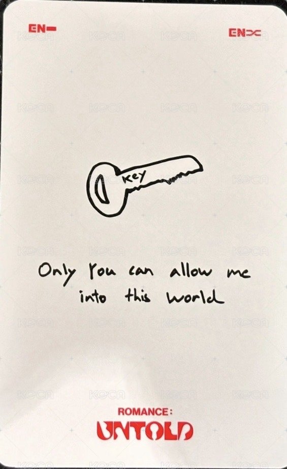 正二 SC 入場卡 / 場限卡  背面