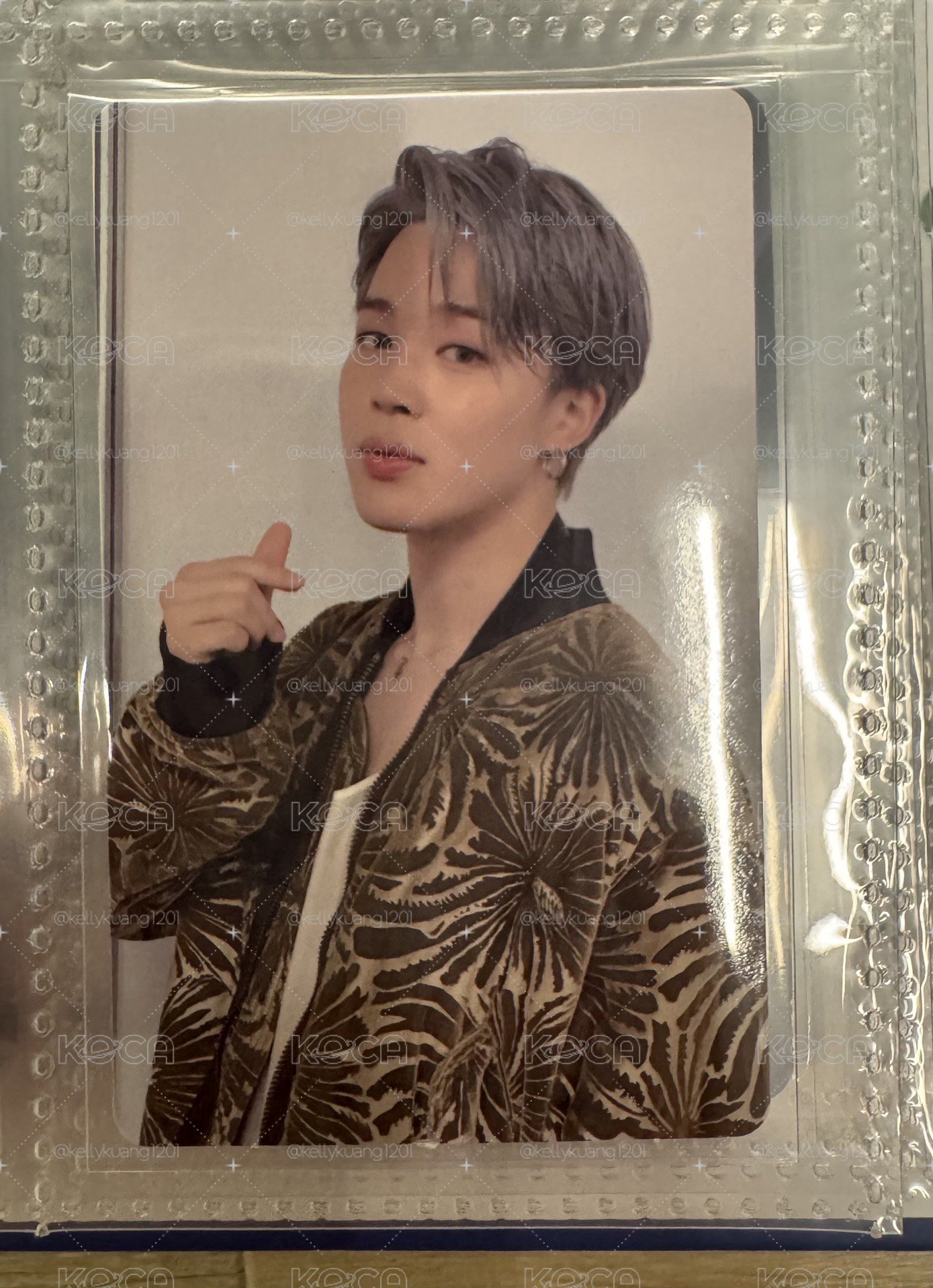 BTS 防彈少年團 Jimin 智旻 2018藍光全專 18藍旻 小卡