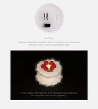 生日蛋糕造型鑰匙圈（含小卡）