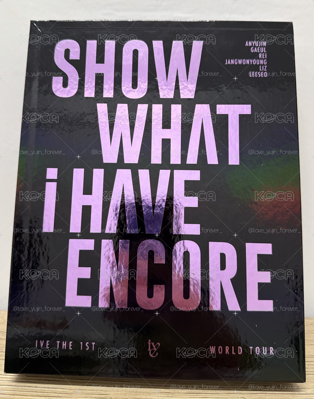 SHOW WHAT I HAVE 明信片 DVD ver.