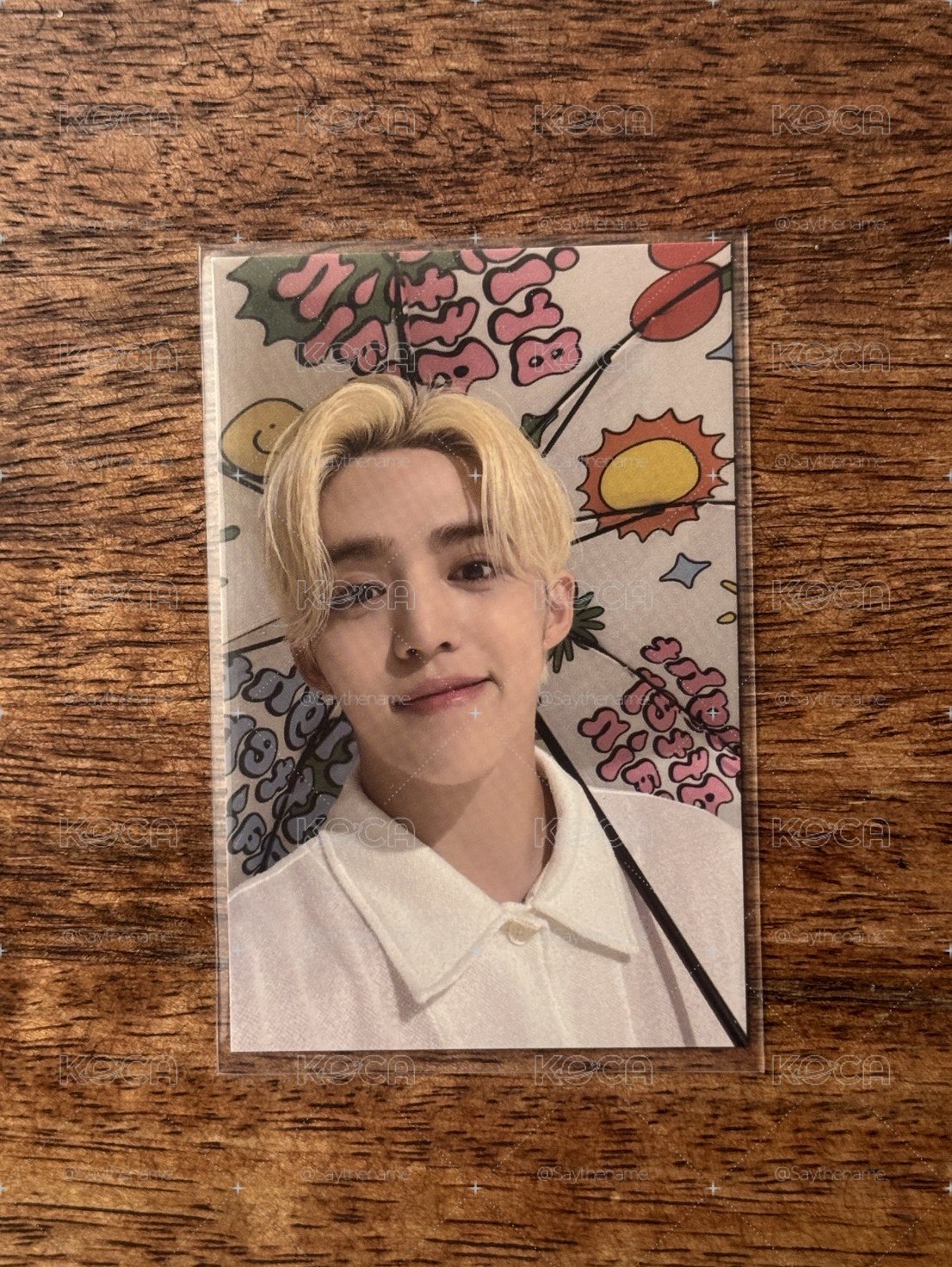 🍒 Scoups 哲 喆 成員自製 雨傘卡 含歷程