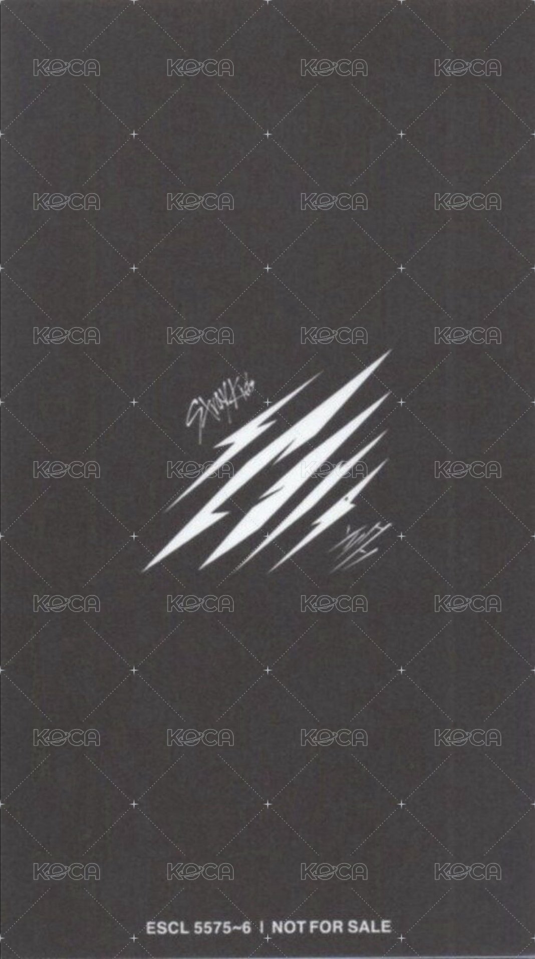 Scars 專輯卡 初回生產限定盤C 背面