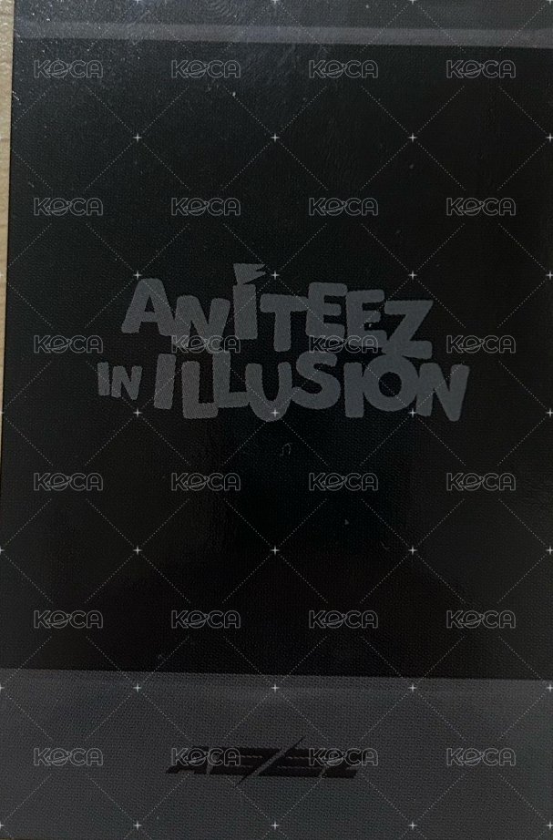 ANITEEZ IN ILLUSION 周邊卡 Photo Package 拍立得 背面