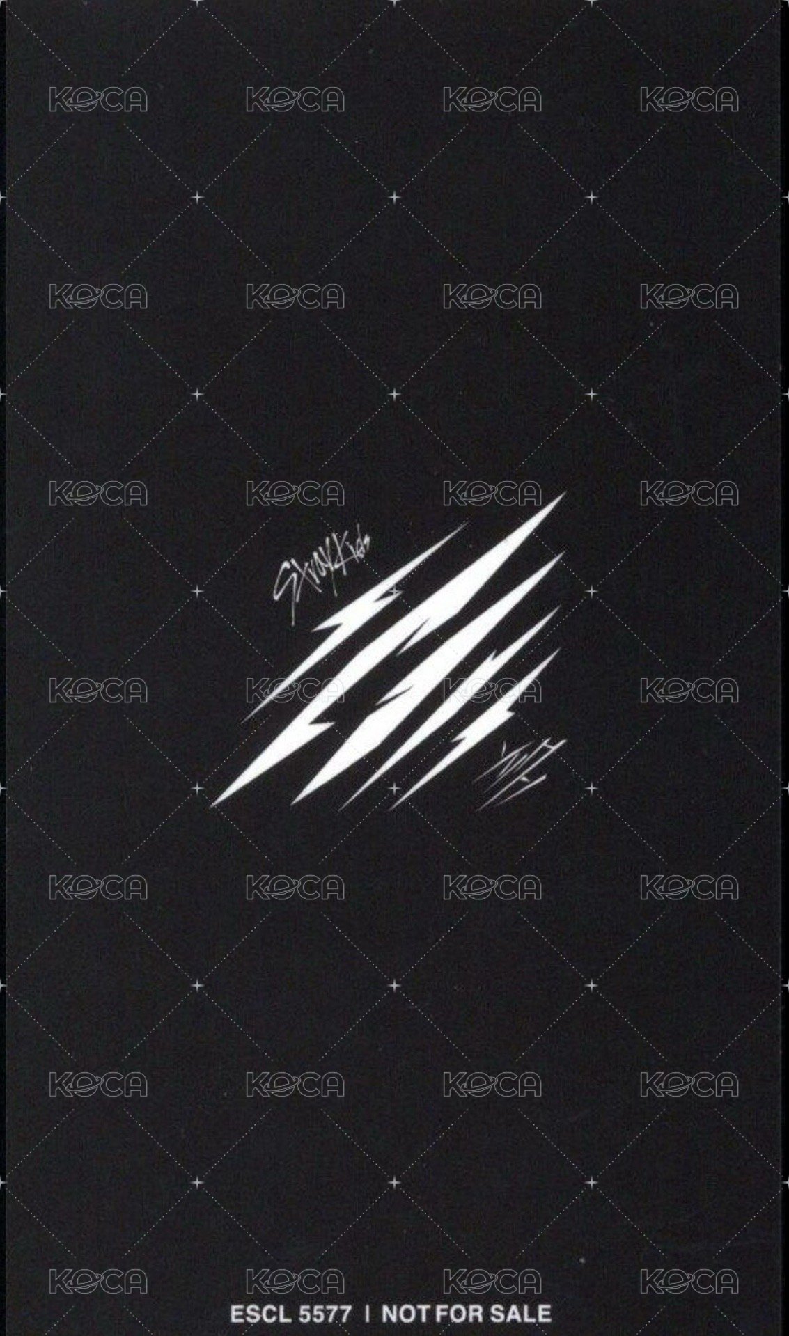 Scars 專輯卡 通常盤 背面