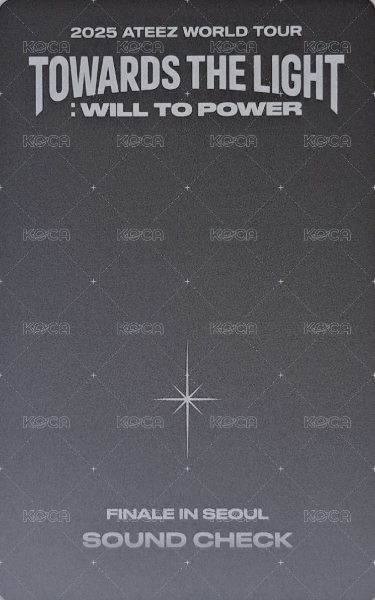 Towards the Light 入場卡 / 場限卡 2025 SAILOR ver. 背面