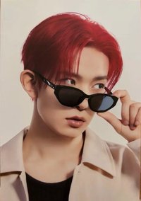 JINS with ENHYPEN 日本線下限定 明信片 