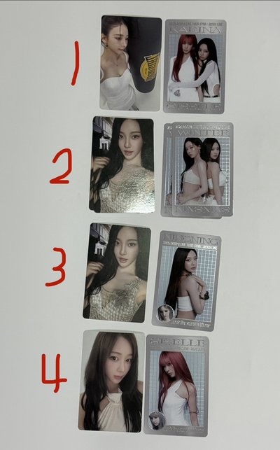 aespa 首爾三巡隨機卡包