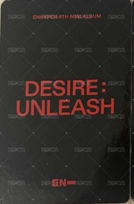 迷六 yzy 3.0 幸運卡  背面