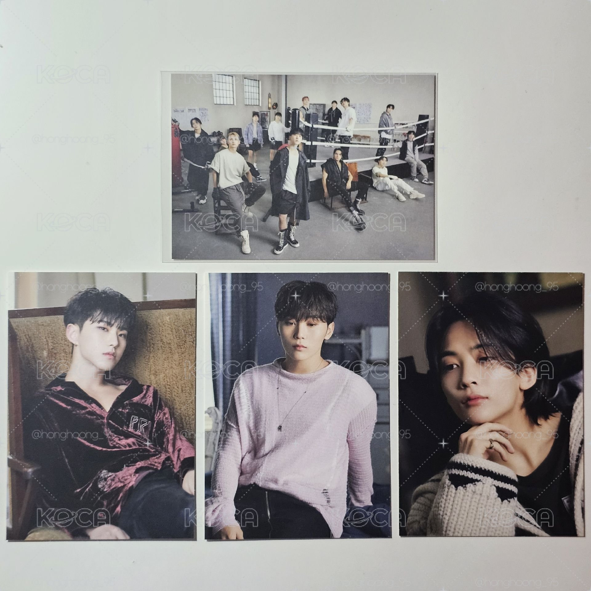 💎現貨｜SEVENTEEN Yes24預購特典 明信片大卡 迷十FML 淨漢 順榮 勝寛