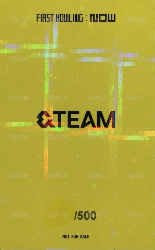 NOW 日咖 限量閃卡 特典卡  背面