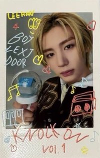 Knock On 巡迴 隨機卡 日巡 塗鴉 手燈拍立得