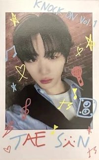 Knock On 巡迴 隨機卡 日巡 塗鴉 拍立得