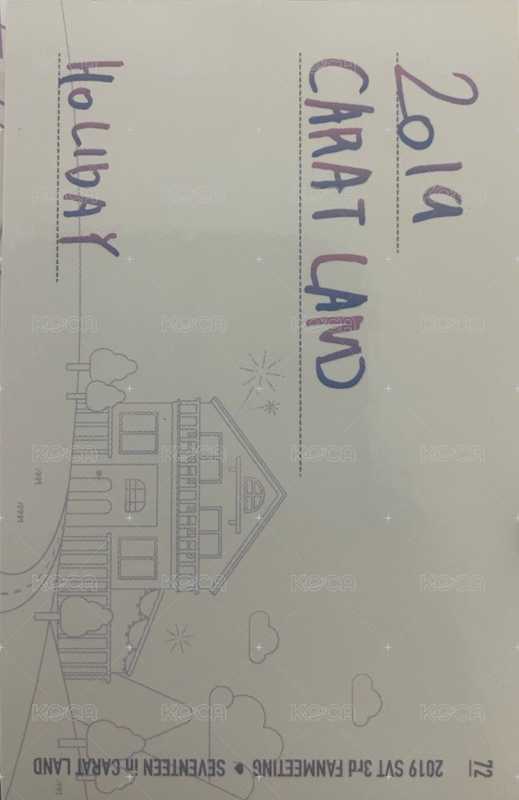 19’克拉島 隨機卡  背面