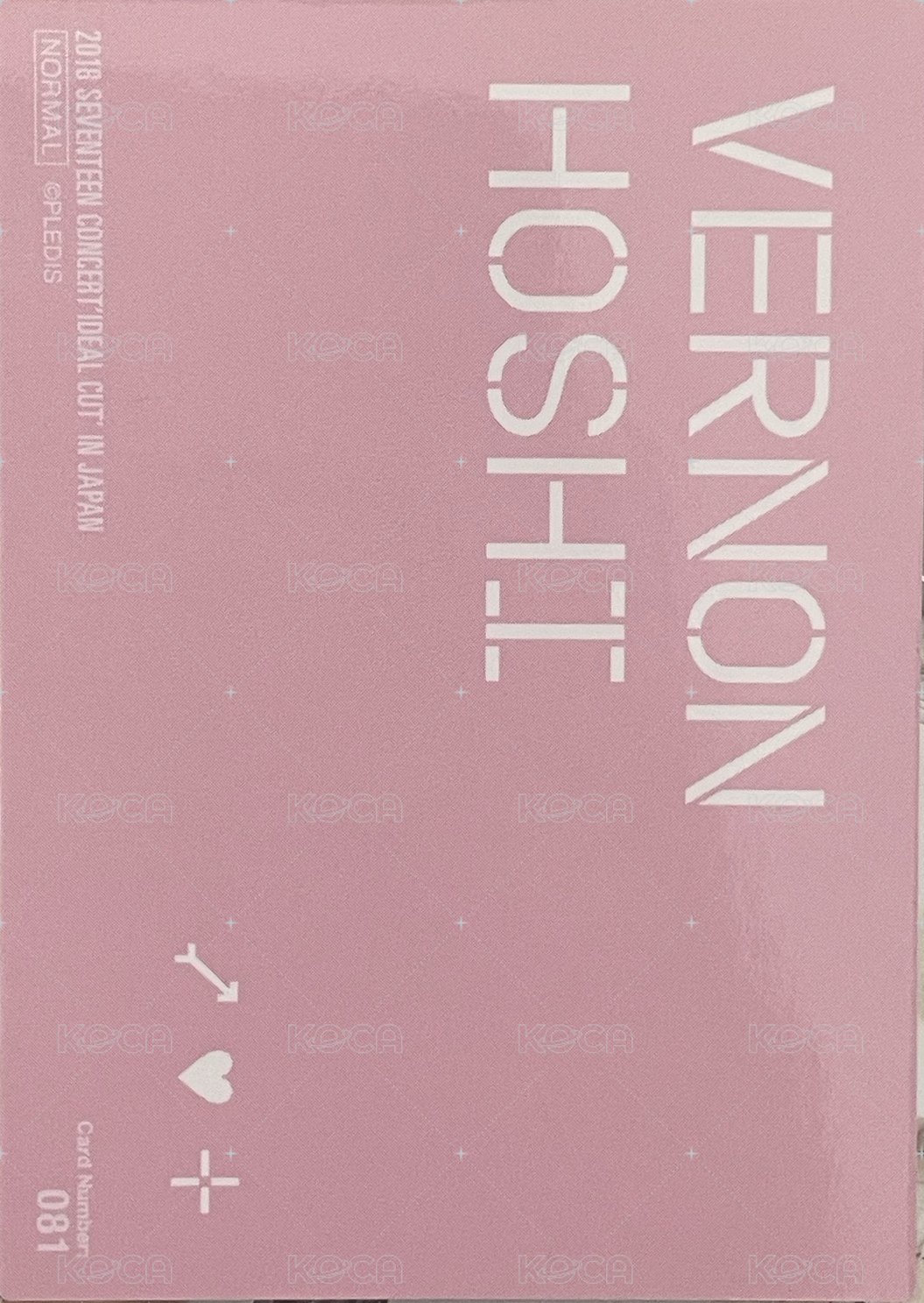 IDEAL CUT 隨機卡  背面