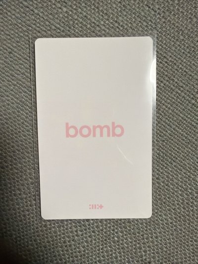 bomb 專輯卡 pink bomb B ver.（Iroha)