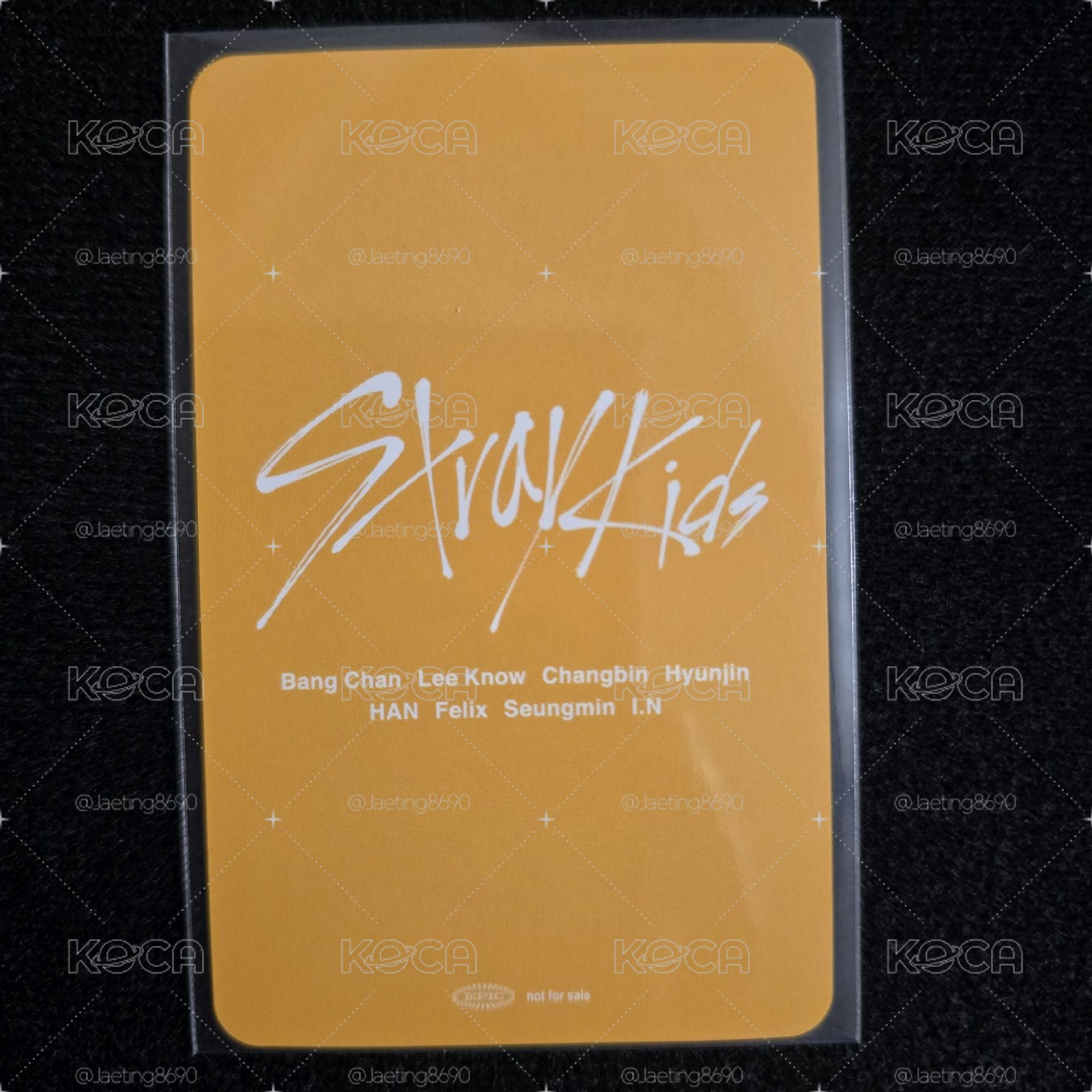 Stray Kids 2020 日本拍手會 雙人特典卡🐶🦊永遠CP(玟寅)
