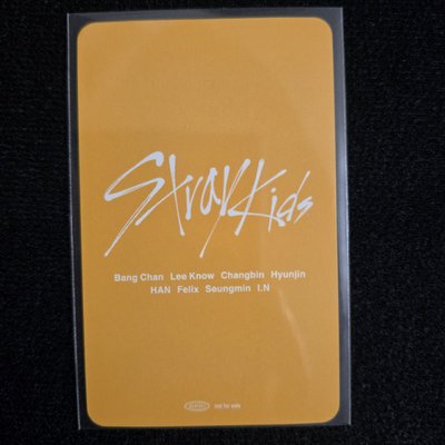 Stray Kids 2020 日本拍手會 雙人特典卡🐶🦊永遠CP(玟寅)