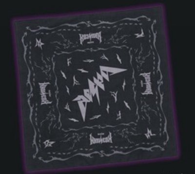 Rich Man 快閃 黑色aespa印花方巾