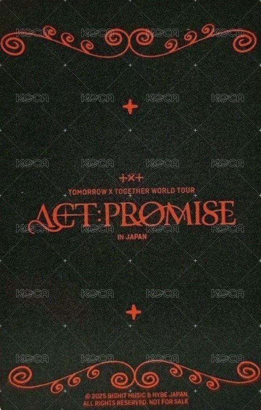 24’巡迴 日巡 數位版 演唱會 DVD / CD 卡  背面