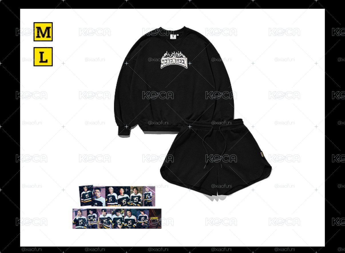 全新現貨 25 SEVENTEEN's HOME ROOM WEAR SET