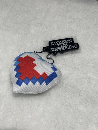 ATB 官方周邊 FUMA手繪愛心吊飾