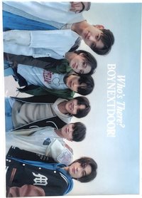 WHO! 日咖 特典 海報 A4透明海報