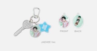 jaehee poppop快閃鑰匙圈組