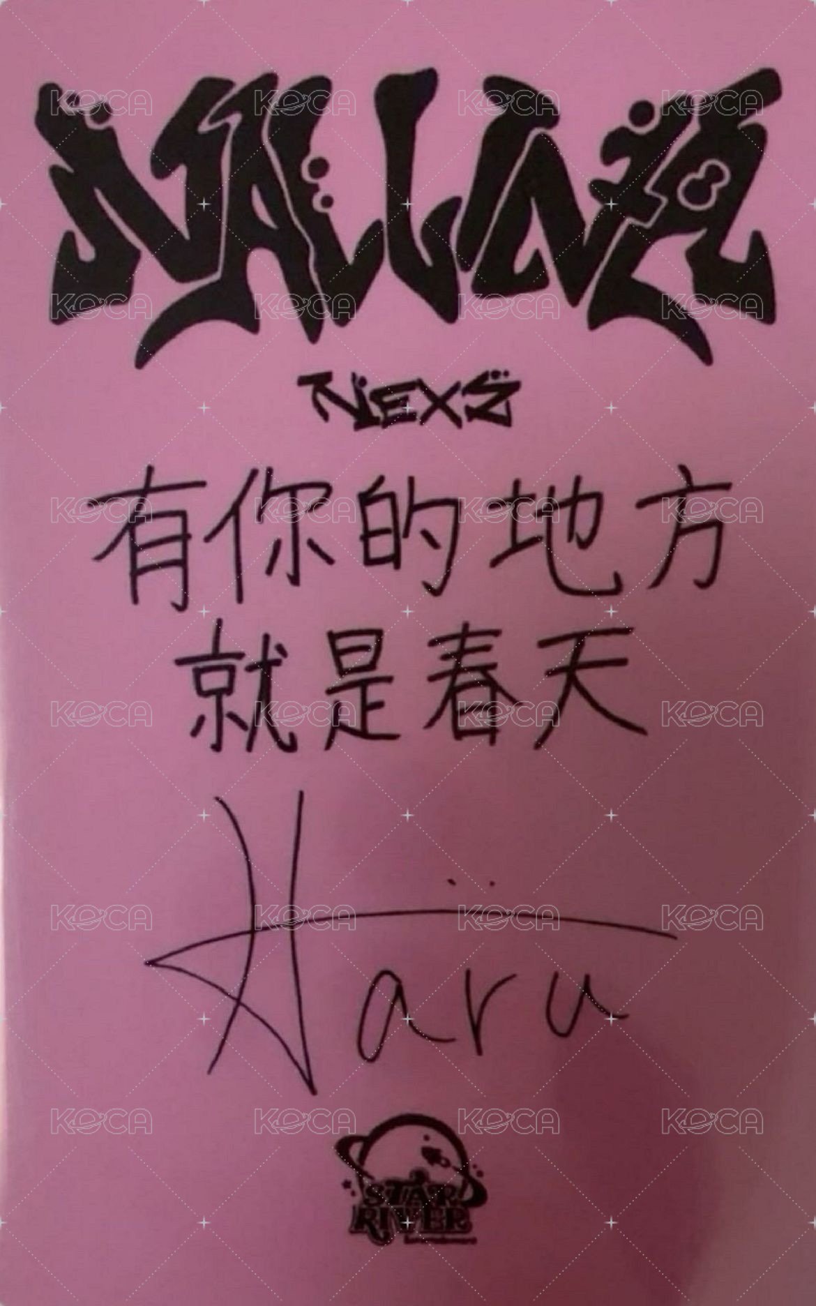 迷一 sr 上海線下 中簽卡 抽選卡  背面