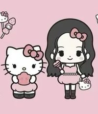 HELLO KITTY X JISOO