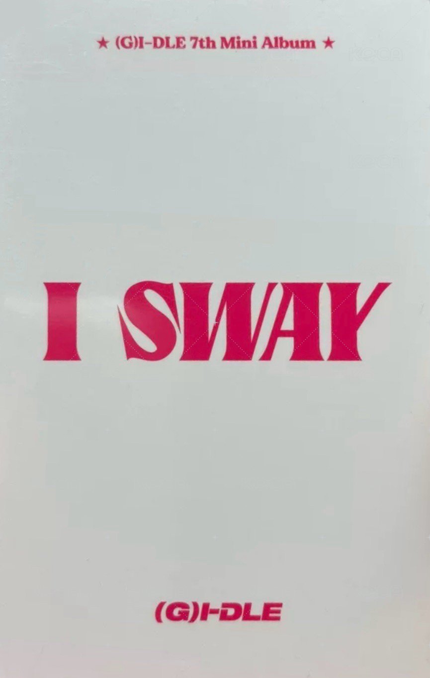 I SWAY yzy 1.0 簽售卡  背面