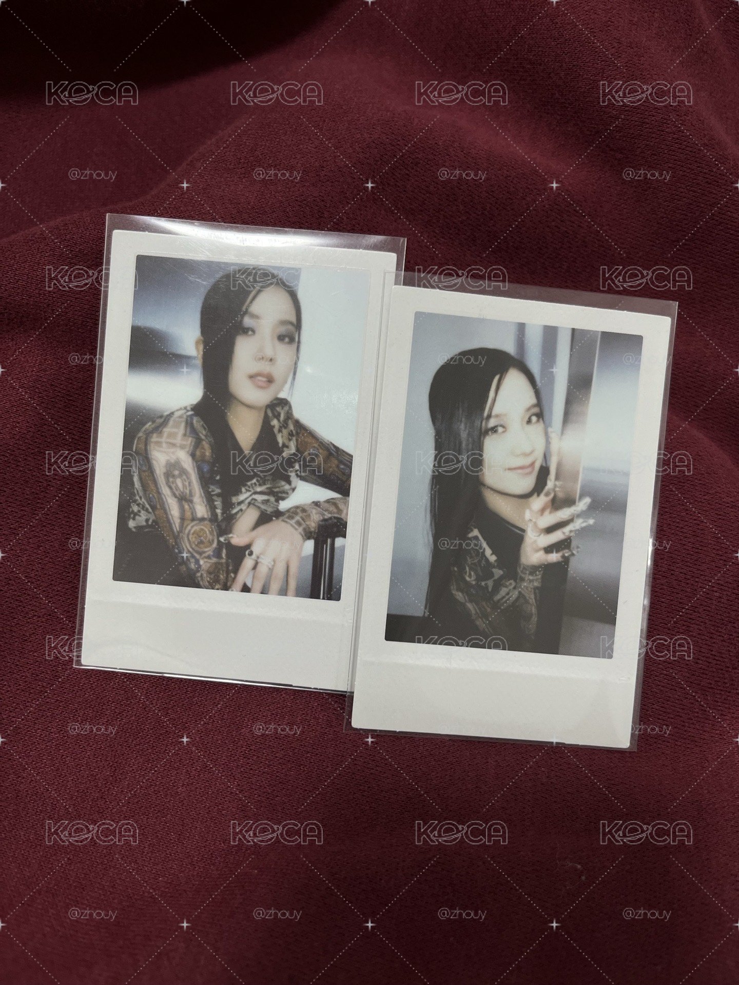 BORN PINK 專輯卡 Gray ver.Pola A、B ver.