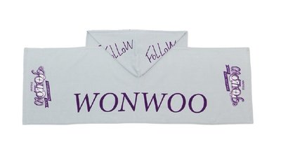 FOLLOW AGAIN 毛巾帽 圓