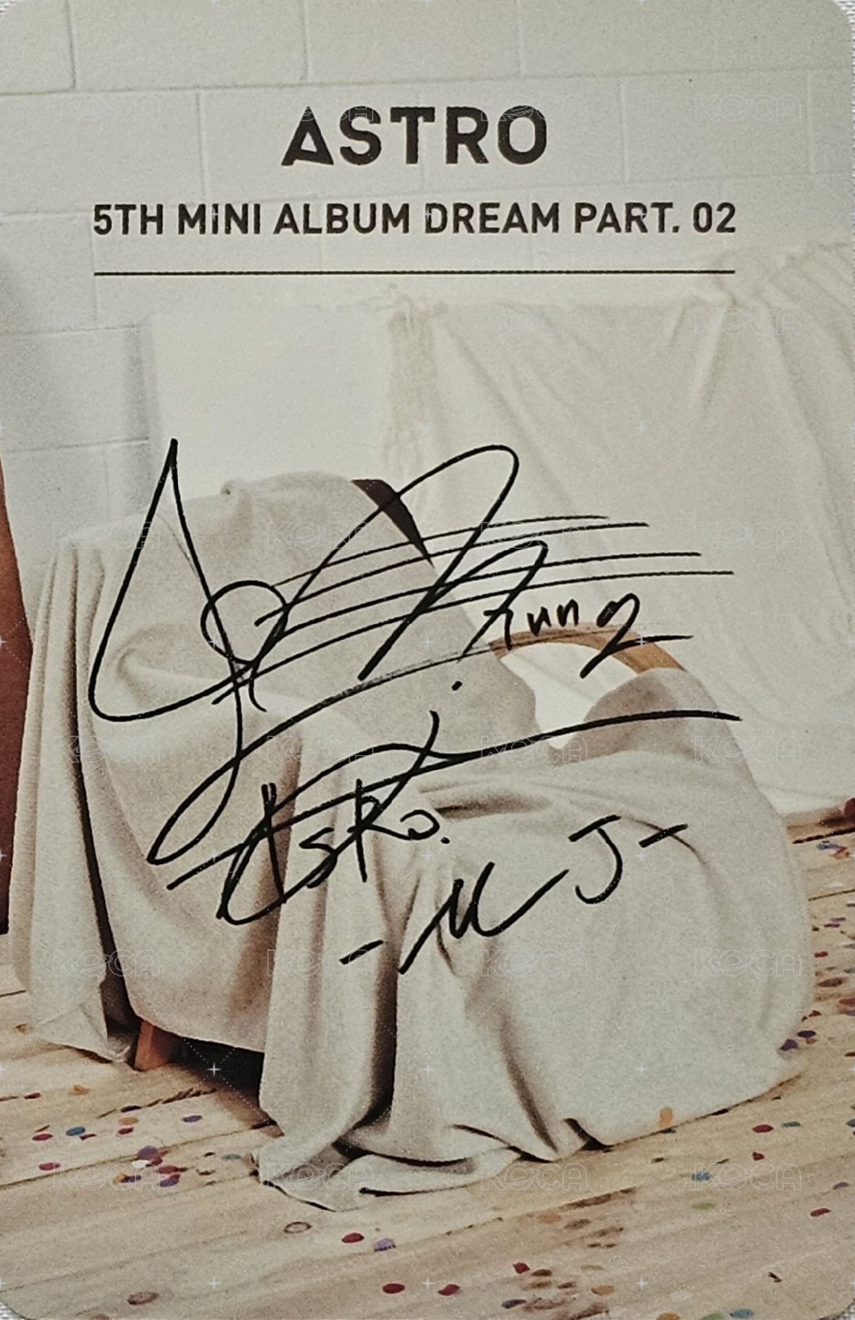 夢二 專輯卡 With ver. 背面