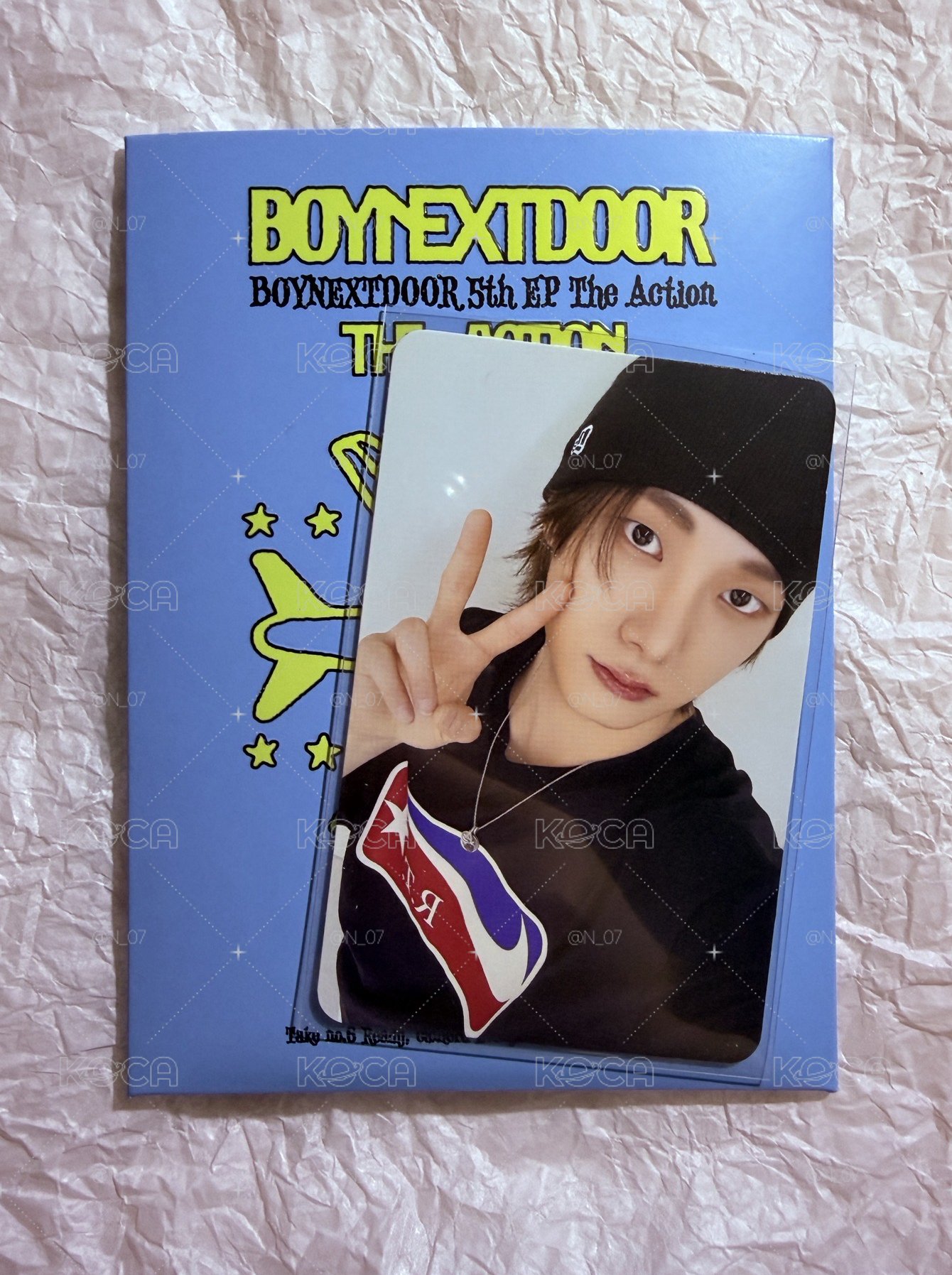 BOYNEXTDOOR The Action電子專 已拆專(未掃