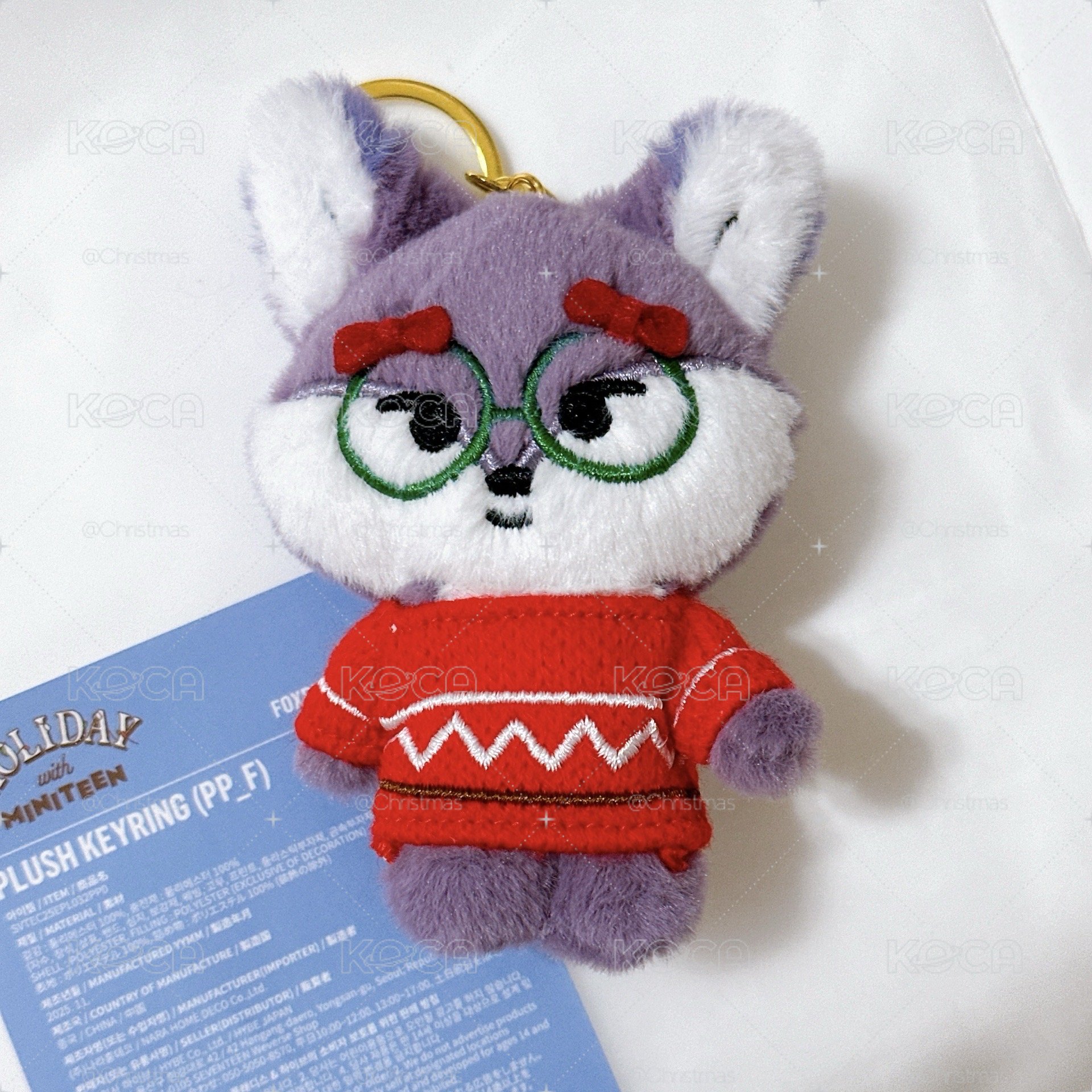 Seventeen miniteen foxdungee 聖誕吊飾