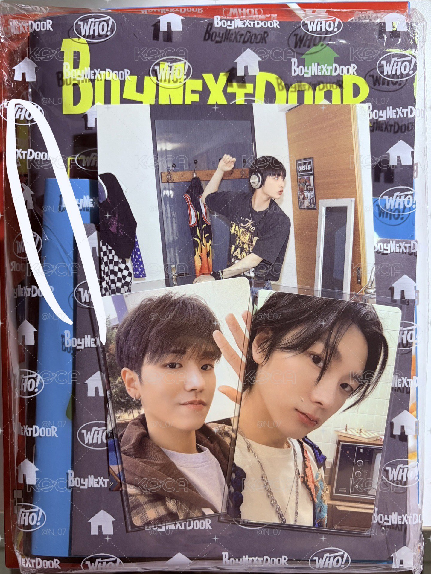 BOYNEXTDOOR WHO! 專輯 Crunch ver.已拆專