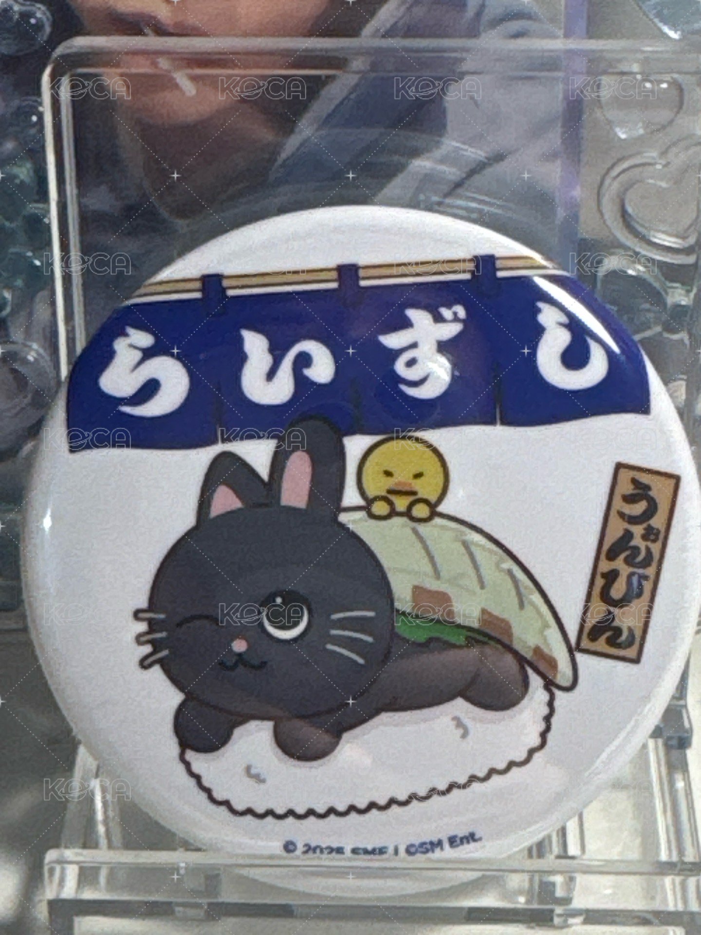 兔鴨貓徽章