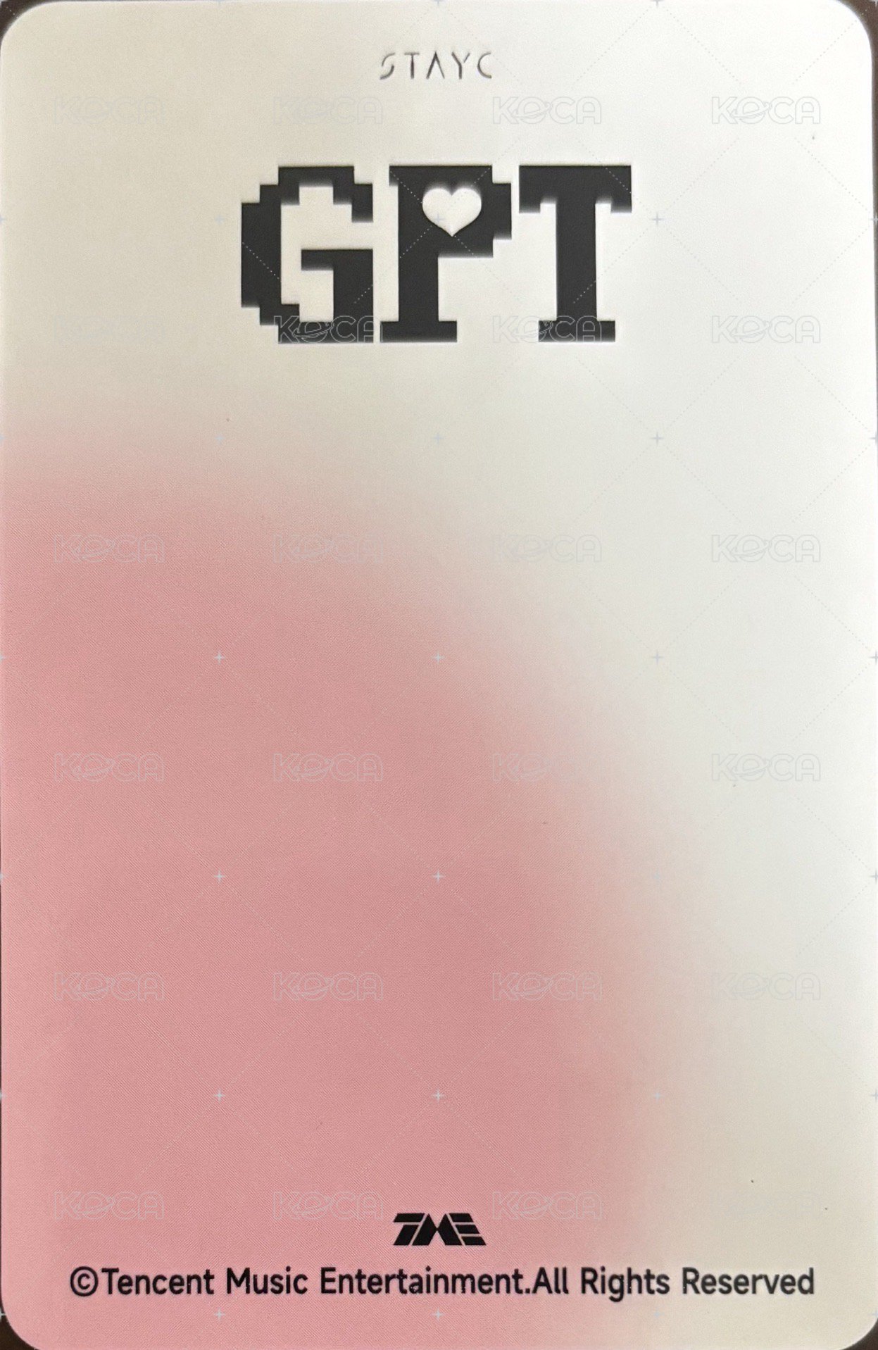 GPT 星光卡  背面