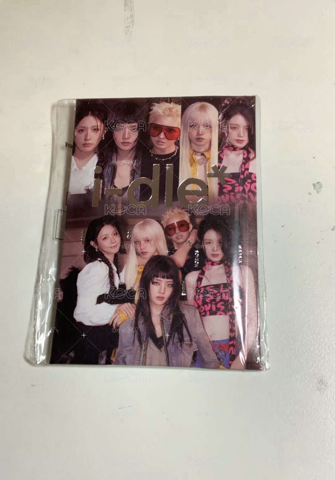 I-dle KFC代言卡一套