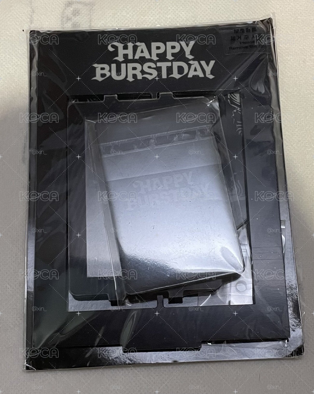 HAPPY BURSTDAY旋轉立牌 全新未拆