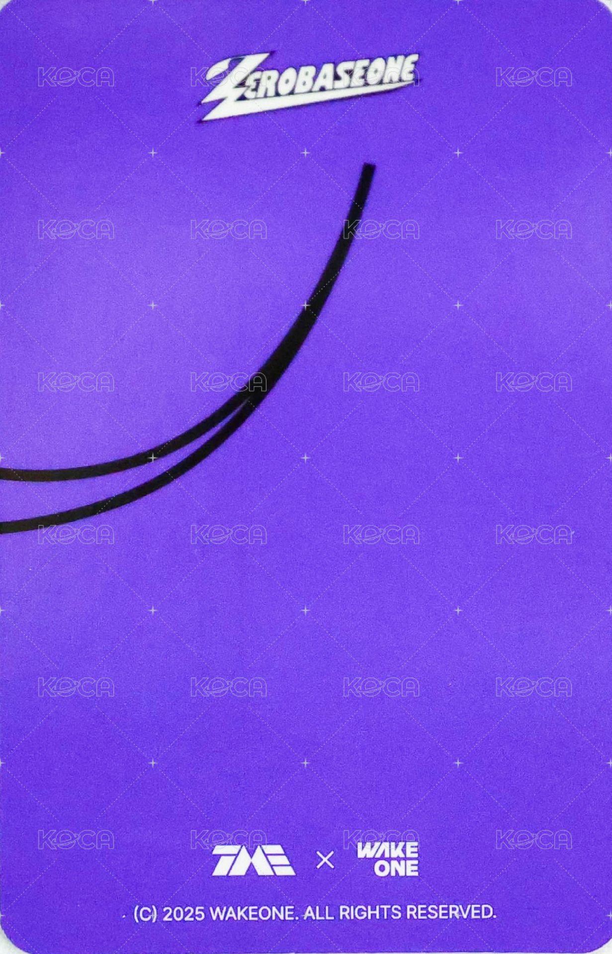 正規1 QQ音樂 2星 星光卡  背面