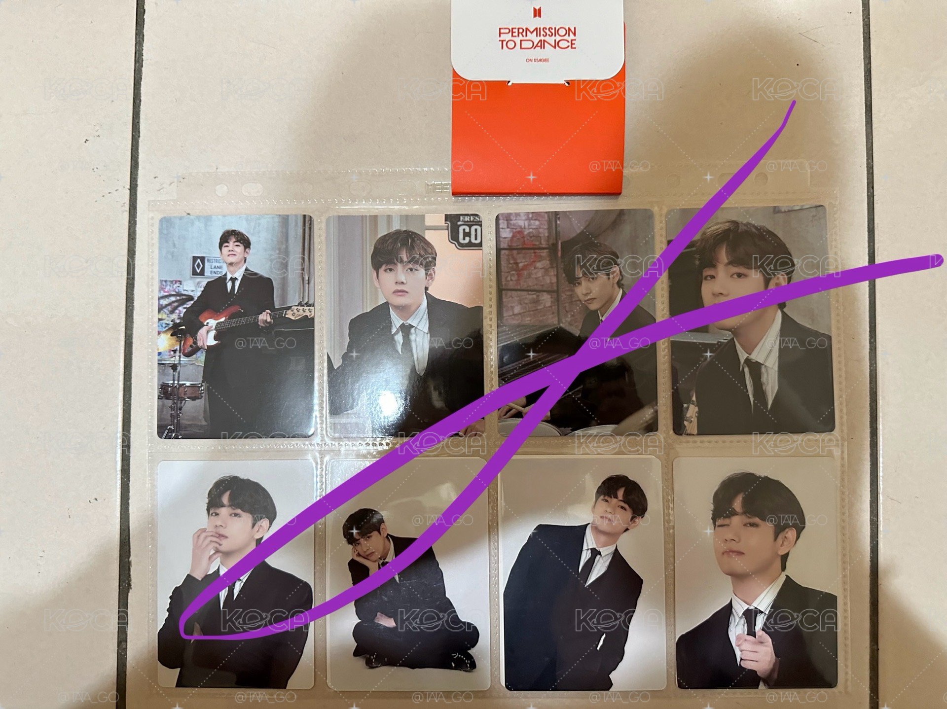 [Jimin/V/JK/分隊] PTDOS 隨機卡 LA場 