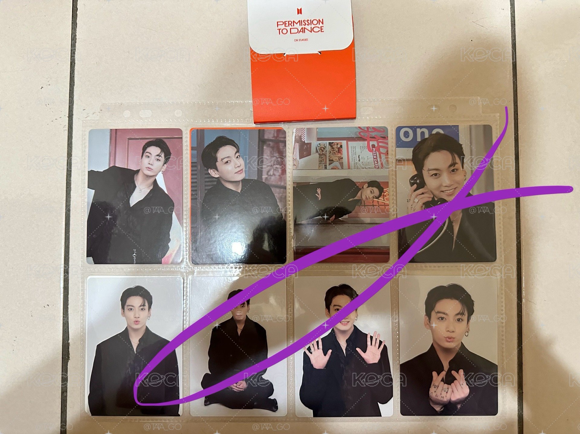 [Jimin/V/JK/分隊] PTDOS 隨機卡 LA場 