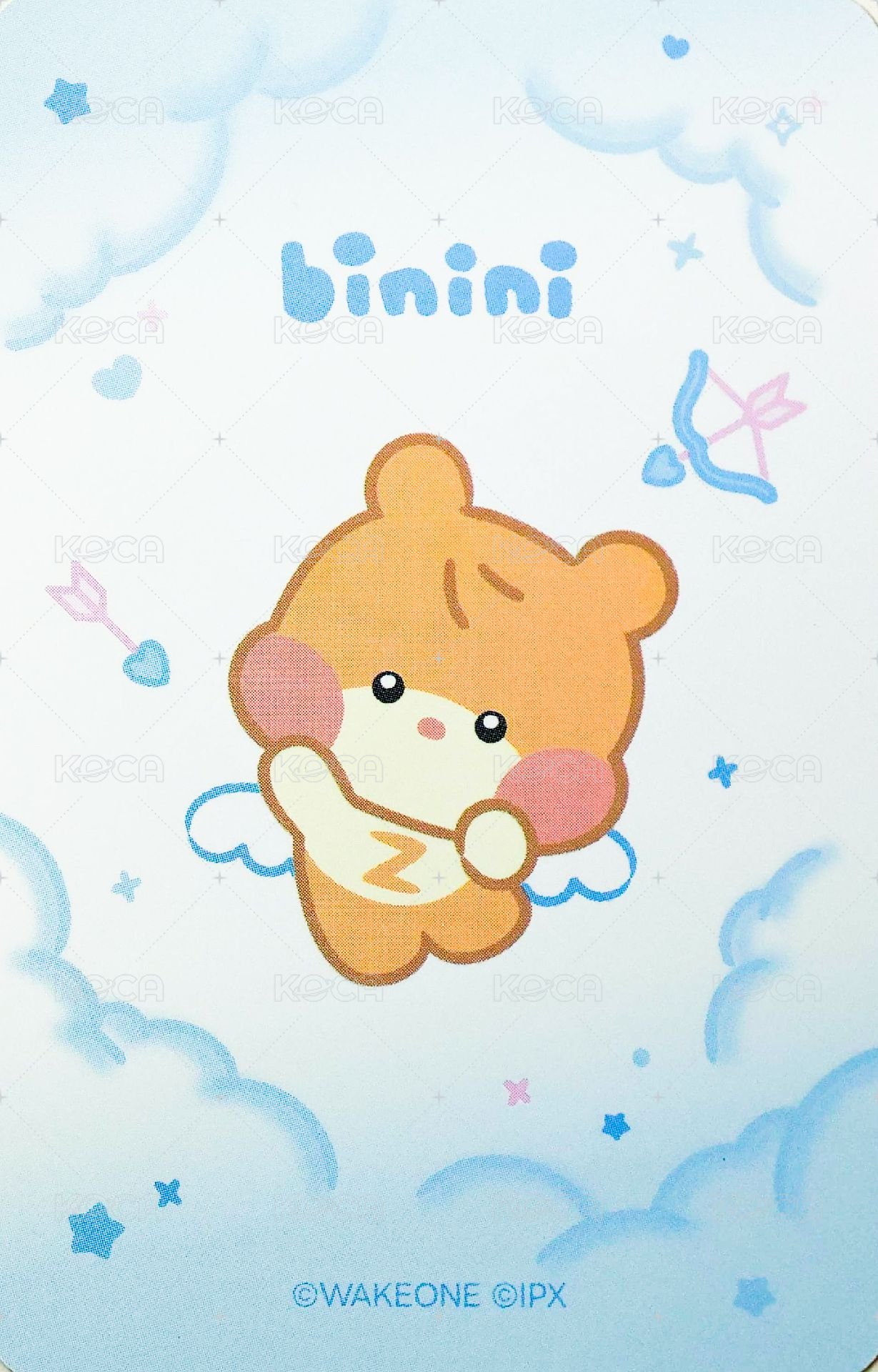 zeroni 天使 滿額卡  背面