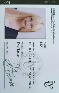 ELEVEN 專輯卡 ID卡