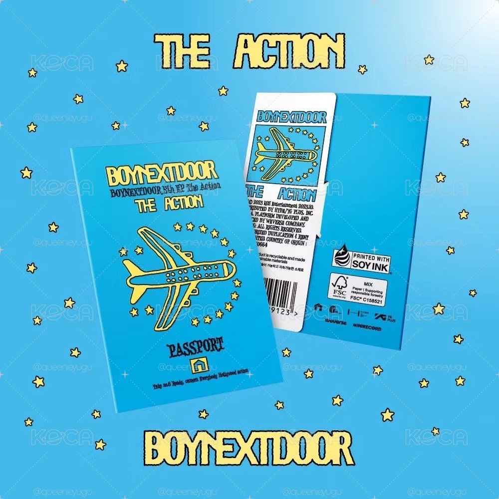 BOYNEXTDOOR the action 電子專 未掃 明宰鉉
