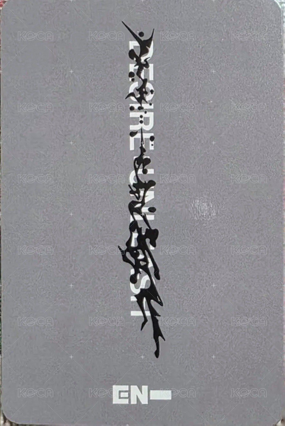 迷六 am 預售 特典卡  背面