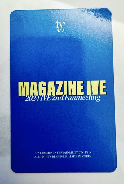 24’FM MAGAZINE IVE 隨機卡 員栗雙人卡
